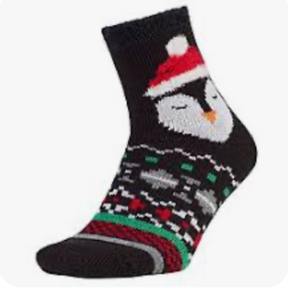 Northeast Outfitters Cozy Cabin Christmas Socks Aloe Infused, L